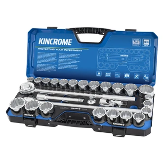 SOCKET SET 3/4 DRV 28P MET/AF