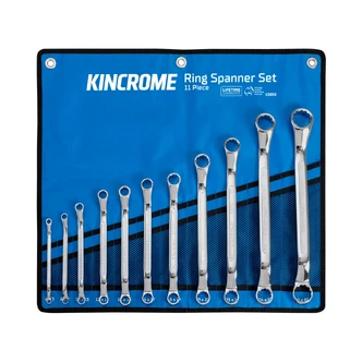 11P D/RING SPANNER SET MET