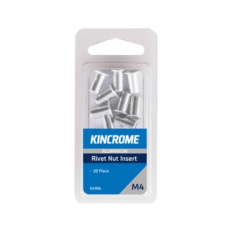 RIVNUT ALUMINIUM M4 20 PIECE