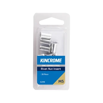 RIVNUT ZINC STEEL M5 20 PIECE