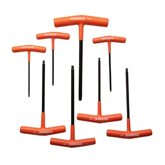 8PCE T/HDL HEX KEY SET-T.PROOF