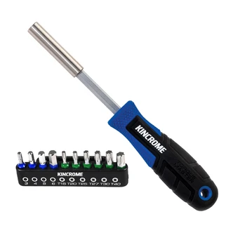 11PCE HEX & TORX BIT SET