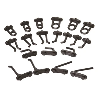 PLASTIC HOOK PACK 20PCE