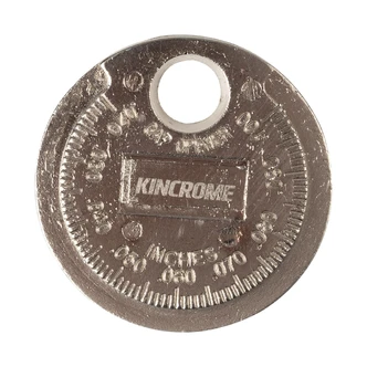 SPARK PLUG GAP GAUGE COIN