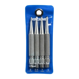 CENTRE PUNCH SET SMALL 4 PIECE