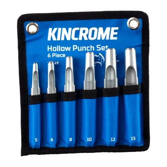 HOLLOW PUNCH SET 6 PIECE