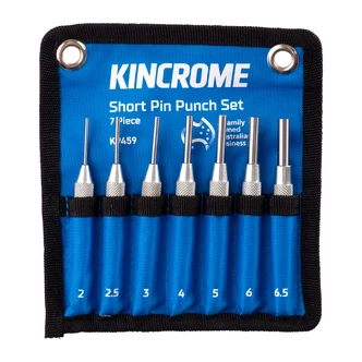 PIN PUNCH SET SHORT 7 PIECE