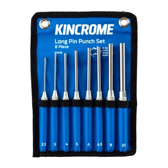 PIN PUNCH SET LONG 8 PIECE