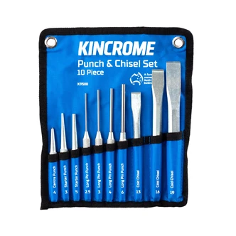 PUNCH & CHISEL SET 10 PIECE