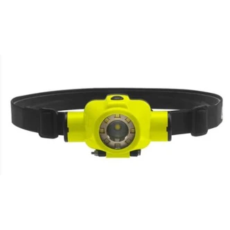 Intrinsically Safe Dual-Light USB Rechargeable Headlamp w/helmet mounts