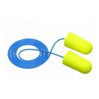 Large Size Corded Earplugs in Polybag Class 4 SLC80 23dB (200 Pair)
