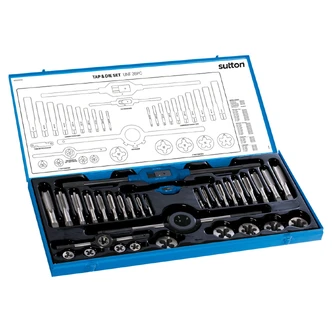 TAP & DIE M500 SET 35Pce UNF TCA