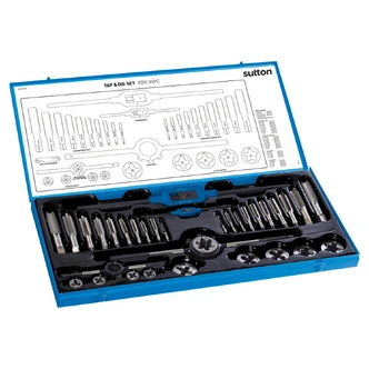 TAP & DIE M500 SET 35Pce BSW TCA