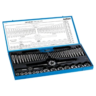 TAP & DIE M500 SET 52Pce BSW/UNF TCA