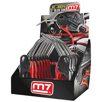 M7 AIR BLOW GUN COUNTER MERCHANDISER, 15PCS JC405