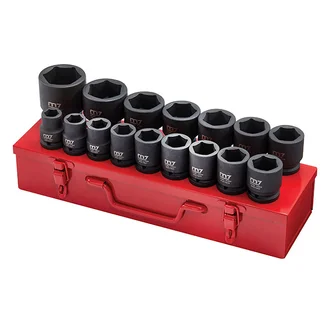 M7 IMPACT SOCKET SET, 3/4" DRIVE, 16PCE, 19 - 50MM