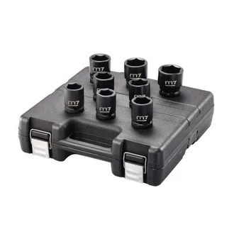 M7 IMPACT SOCKET SET, 3/4" DRIVE, 8PCE, 26 - 36MM