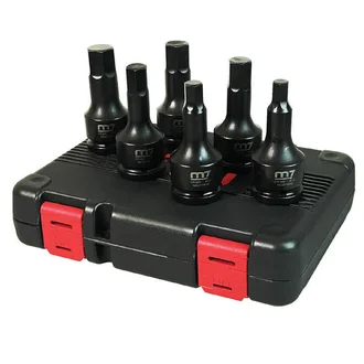 M7 6 PCS 3/4" IMPACT SOCKET SET IN HEX 12,14,17,19,22,24MM