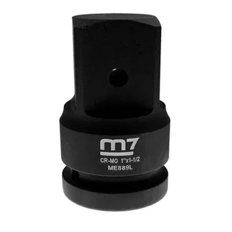 M7 IMPACT ADAPTOR, WITH PIN HOLE, 1" DR F X 1-1/2" DR MALE - PIN & RING TYPE