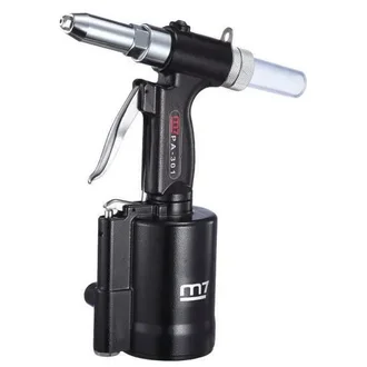 M7 HYDRAULIC AIR RIVETER, 16MM STROKE, 2.4 - 4.8MM RIVET CAPACITY, SPECIAL 17.5MM DIAMETER NOZZLE
