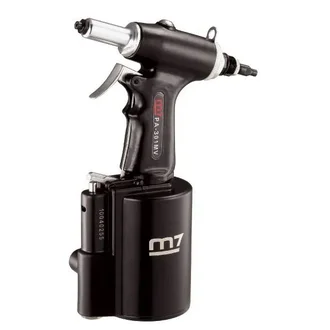 M7 HYDRAULIC VACUUM AIR RIVETER WITH INTERNAL TUBE, 16MM STROKE, 2.4 - 4.8MM RIVET CAPACITY