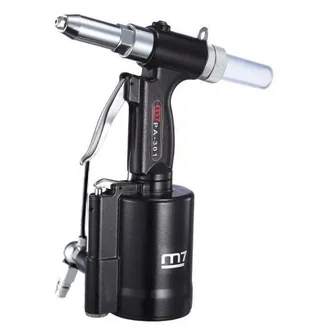 M7 HYDRAULIC VACUUM AIR RIVETER WITH EXTERNAL TUBE, 16MM STROKE, 2.4 - 4.8MM RIVET CAPACITY
