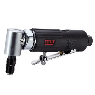 M7 DIE GRINDER, ANGLE HEAD, 19000RPM, 160MM LONG, 1/8" & 1/4" COLLET