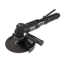 M7 ANGLE GRINDER 180MM, 5/8" SPINDLE, HEAVY DUTY EXTRA QUIET, SAFETY LEVER THROTTLE WITH SIDE HANDLE