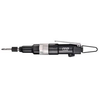 M7 HEAVY DUTY STRAIGHT SCREWDRIVER, POSITIVE ADJ CLUTCH. 1.5 -5.92 FT/LB,  M4 BOLT CAPACITY, 1/4" HEX
