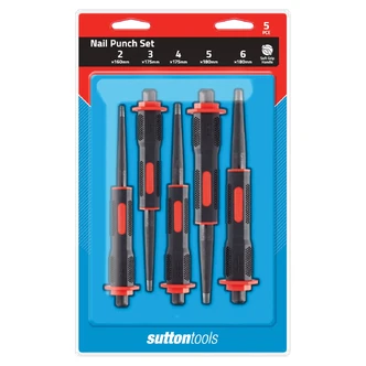 PUNCH M709 NAIL SOFT GRIP SET 2-6MM 5PC