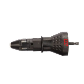 M7 RIVETER ADAPTOR  (RETAIL PACK) TO SUIT DRILL, 1/4" RIVET