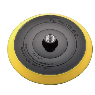 M7 FOAM BACKING PAD M14, VELCRO, 178MM TO SUIT QP-307 SANDER