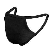 3 Thickness Black Cotton Washable face masks (PK 10)