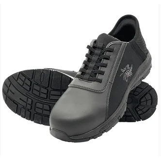 CHAMPION - Cougar Black Suede Runner EVA & Rubber Outsole Composite Toe