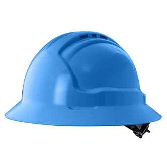 Tuffgard FullBrim Hard Hat - Ratchet Harness - Vented