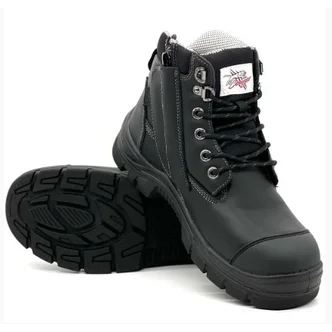 TORONTO - Cougar 6" Black Waterproof Upper Side Zip Boot