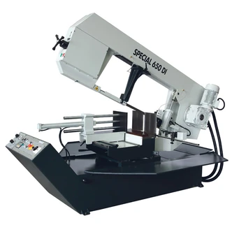 MACC BANDSAW, SEMI AUTO, 460MM CAP, SWIVEL HEAD, DUAL MITRE, 22 - 73MPM VARIABLE SPEED 415V 3PH
