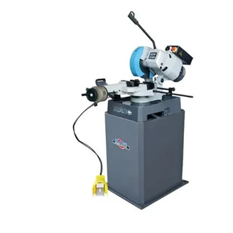 MACC 350MM 3PH 20/40RPM DOUBLE VICE COLDSAW WITH FOOT CONTROLLED PNEUMATIC VICE ELECTRIC COOLANT PUMP