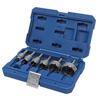 HOLEMAKER 6 PIECE TCT HOLESAW SET, 4.5MM DEPTH, CONTAINS 16, 20, 25, 32, 40 & 50MM DIA.