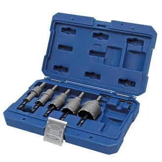 HOLEMAKER 5 PIECE TCT HOLESAW SET, 25MM DEPTH, CONTAINS 16, 20, 25, 32 & 40MM DIA.