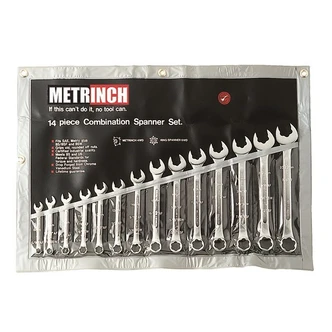 METRINCH SPANNER SET 14 PIECE