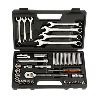 METRINCH 1/4IN &3/8IN DR 37PC SOCKET SET