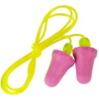 Corded Earplugs in Polybag Class 4 SLC80 25dB (100 Pairs)