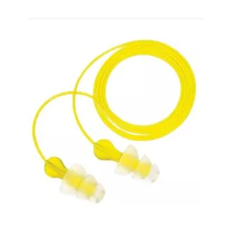 Corded Earplugs in Polybag Class 3 SLC80 19dB (100 Pairs)