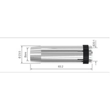 Binzel 36 Style Gas Nozzle Cylindrical - 5Pk