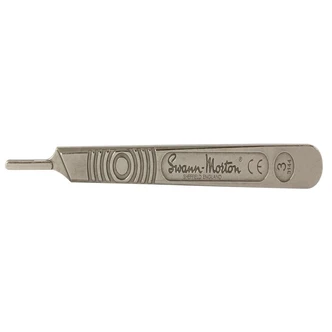 Swann-Morton No.3 Scalpel Handle Stainless Steel (10 PK)