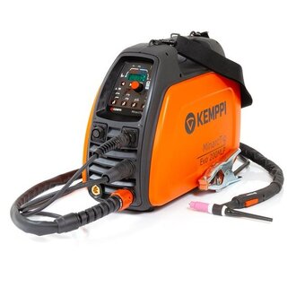 Kemppi MinarcTig Evo 200A Pulse HF 8m torch DC TIG Compact package VRD locked