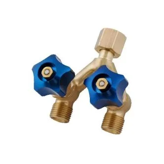 Y-Piece With Valves 5/8" RH (Oxy, Argon, CO2) Weldclass