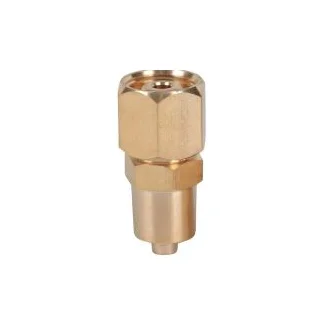 Screw-On Connector Suit 5mm ID Hose 5/8" RH (Oxy, Argon, CO2) Carded Pk1 Weldclass