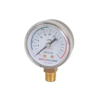 Regulator Gauge Inert / Argon / CO2 Low / Delivery Pressure 0-28Lpm Flow Weldclass